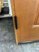 Medium Walnut, Ext Fiberglass, 200PP Plank Panel W/Clavos, 36"x80" RH