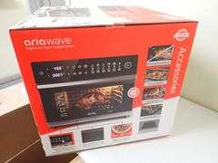 Black Ariawave 36 Quart Digital Air Fryer Toaster Oven