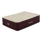BestwayÂ® Maroon Tritech Airbed Queen 20 with Built-in AC Pump