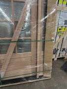 Exterior 8-Lite Mahogany Door 1-3-1 RH