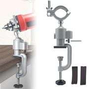 TANJIN Bench Clamp Vises Grinder Holder, 360 Degree Vise for Small Works Drilling Metal Wood Working
