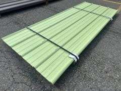 Green Primer Corrugated Metal Panel 3'x8'
