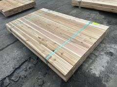Western Red Cedar Decking 5/4"x6"x6'