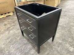 Black , Manhattan, 30" Vanity