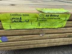 Pressure Treated Decking 5/4"x6"x8'