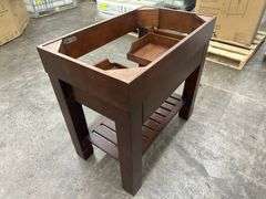 Dark Walnut, Indus 2, 36" Vanity