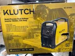 Klutch Dual-Voltage Multi-Process 4-in-1 Welder 200 Amp