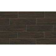 Burlington Walnut Wood Look Porcelain Tile 6"x24"