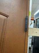 Medium Walnut, Ext Fiberglass, 200PP Plank Panel W/Clavos, 36"x80" LH