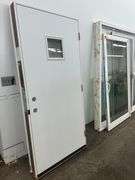 White Legacy Single Entry Door 36"x80"