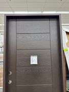 Dark Walnut, Ext Fiberglass, 107 Groove, 36"x80" RH