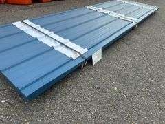Gallery Blue Corrugated Metal Panel 3'x12'