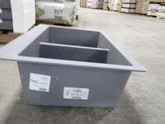 Shadow Grey Double Bowl Drop-In Sink 22"x33"x9"