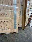 Exterior Castle Knotty Alder With Speakeasy Door 1-3-1 LH