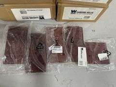Assortment of sanding belts