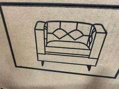 Abbyson Cindey Leather Chair