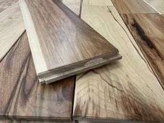 Natural Hickory Low Gloss 3/4"x4"xRL Prefinished Hardwood Flooring