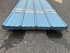 Slate Blue Corrugated Metal Panel 3'x12'