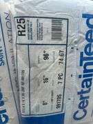 R-25 Unfaced Bagged Fiberglass Insluation