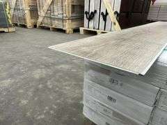 Field Gray Luxury Vinyl Plank Flooring 5mmx7"x48"