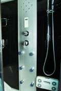 Black Luxury Shower/Tub 32"x60" LHD Jetted, With Many Accessories