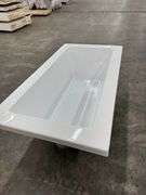 Neptune Munich White Drop-In Bathtub 59"x32"x23"