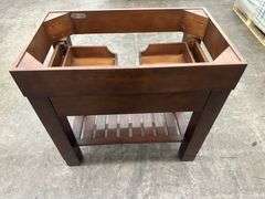 Dark Walnut, Indus 2, 36" Vanity