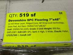 Devonshire SPC Flooring 7"x48"