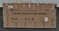 NeuType Arched Full Length Mirror, 71â€x27â€, Large Full Body Mirror with Aluminium Metal Frame, S