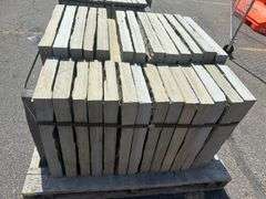 Natural Cleft Pattern Blue Stone, Full Color, 12" x 24" x 22 1/2"