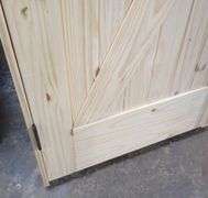Unassembled Knotty Pine Door 30"x80" RH