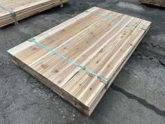 Western Red Cedar Decking 5/4"x6"x6'