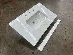 Granite Vanity Top 31" x 19" W/ Undermount Sink