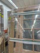 Exterior 8-Lite Mahogany Door 1-3-1 RH