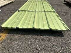 Green Primer Corrugated Metal Panel 3'x8'