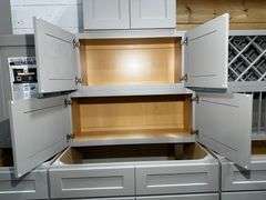 Stone Harbor Gray Kitchen Cabinet Set 16'