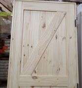 Unassembled Interior Knotty Pine Door 30"x80" LH