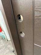 Dark Walnut, Ext Fiberglass, 107 Groove, 36"x80" RH