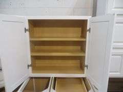 Newport White Kitchen Cabinet Set 12'x12'