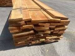 Cherry Rough Cut Hard Wood Lumber 1 1/4"xRWxRL (Longest Board Is 8')