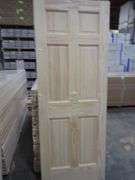 (5 Pack) Interior Clear Pine Door Slab 30"x80"