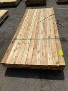 Western Red Cedar Decking 5/4"x4"x8'