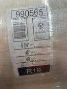 R-19 Unfaced Rolled Fiberglass Insulation