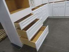 Newport White Kitchen Cabinet Set 10'x14'x10'
