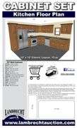 Regal Oak Kitchen Cabinet Set 12'x12'