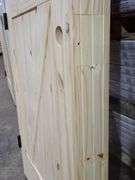 Unassembled Knotty Pine Door 30"x80" RH