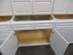Newport White Kitchen Cabinet Set 12'x12'