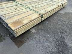 Pressure Treated Decking 5/4"x6"x8'