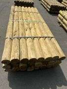 Pressure Treated Southern Yellow Pine Fence Post 5"x8'