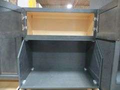 Newcastle Gray Kitchen Cabinet Set 12'x15'
